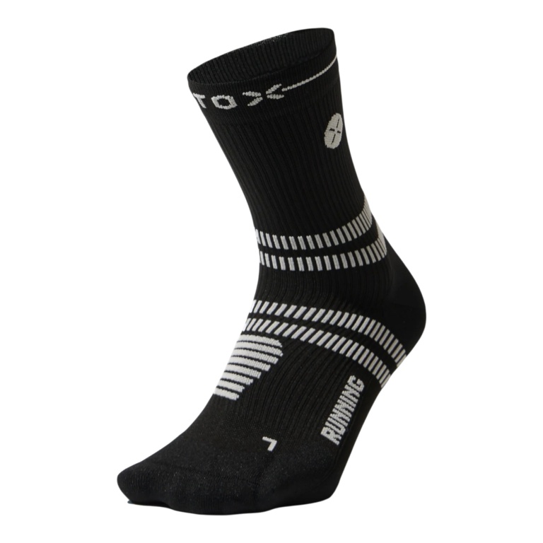 STOX Energy Socks Running Compression Ankle Socks (targeted compression) black men - 1 pair